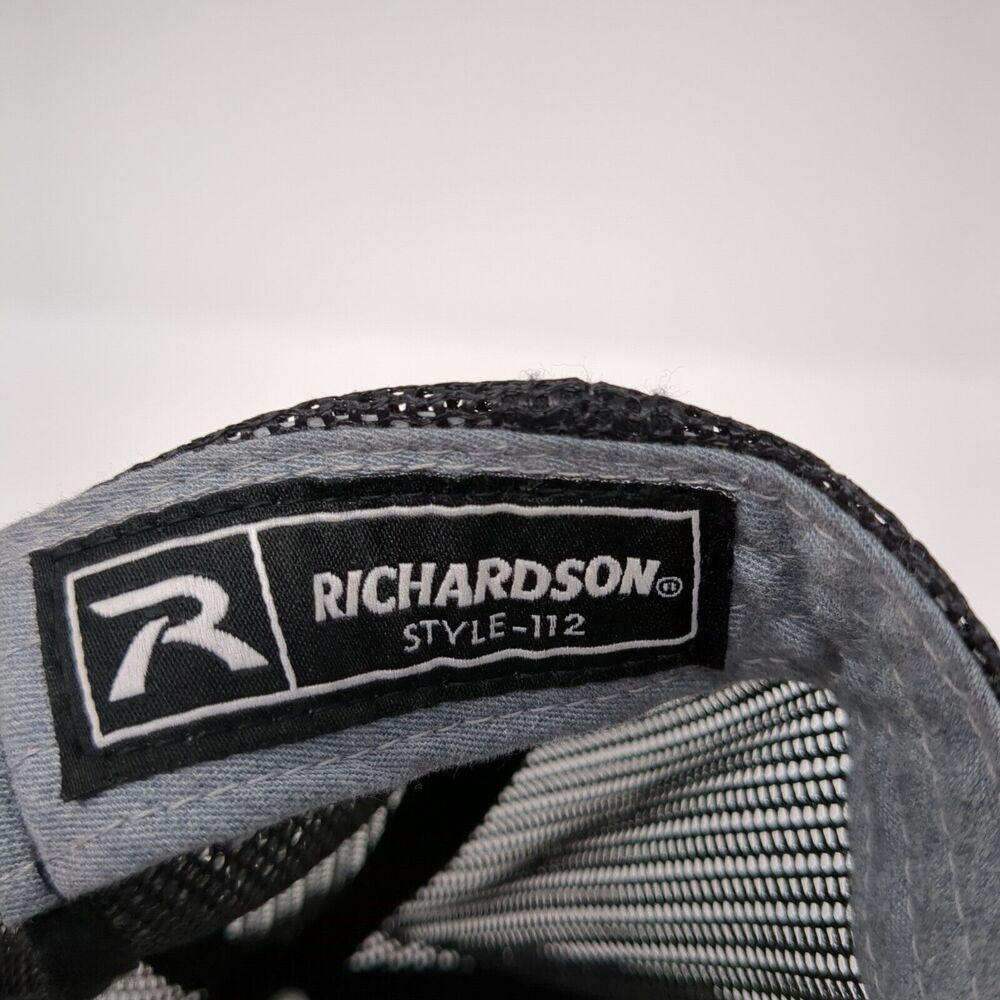 Simplot Animal Sciences Snapback Trucker Hat Gray… - image 8